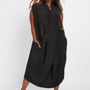 NWT DUBGEE By Whoopi Long Overlap Dress, M